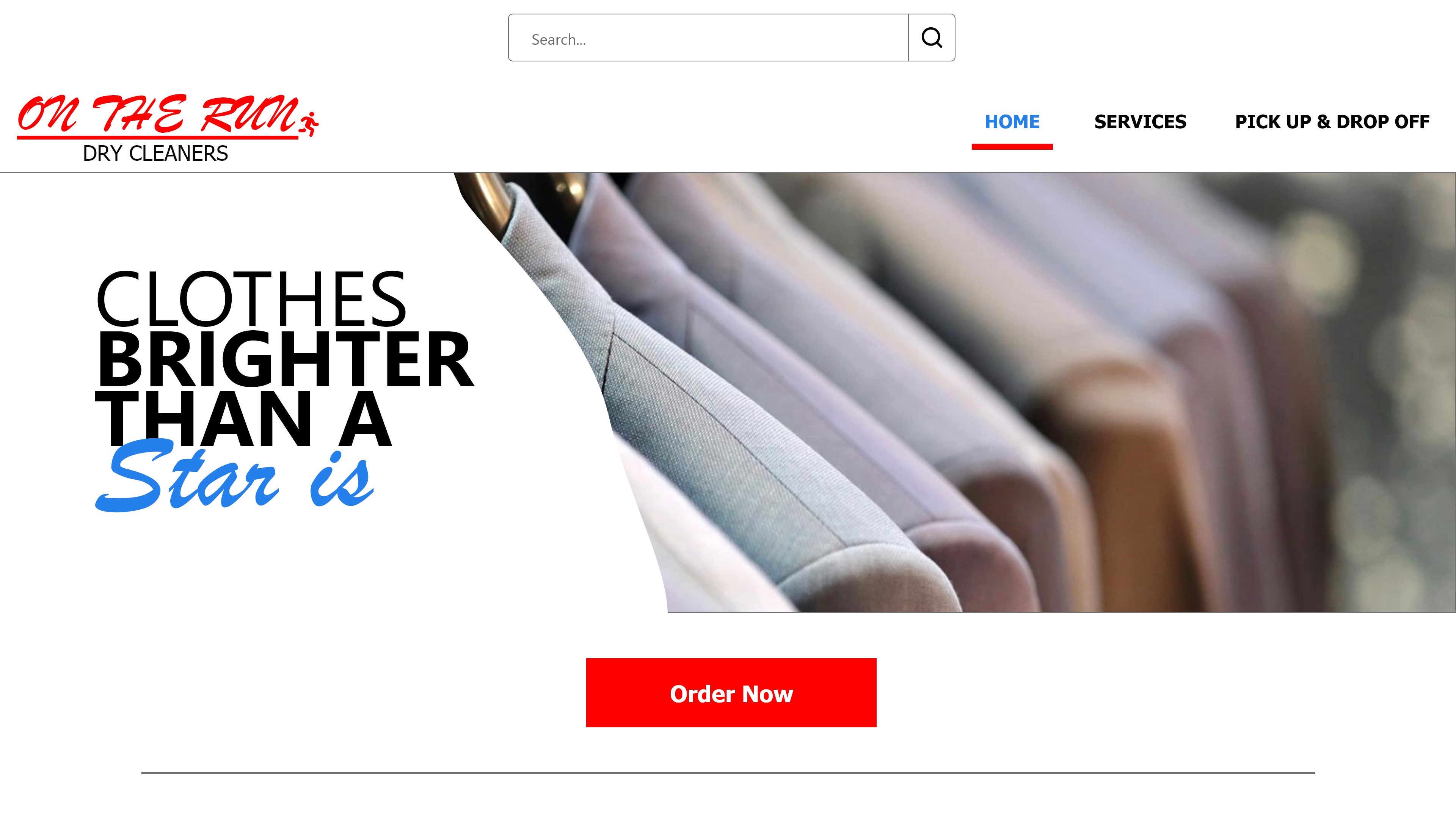 On The Run Dry Cleaners - Website Agency | Halal Web Design